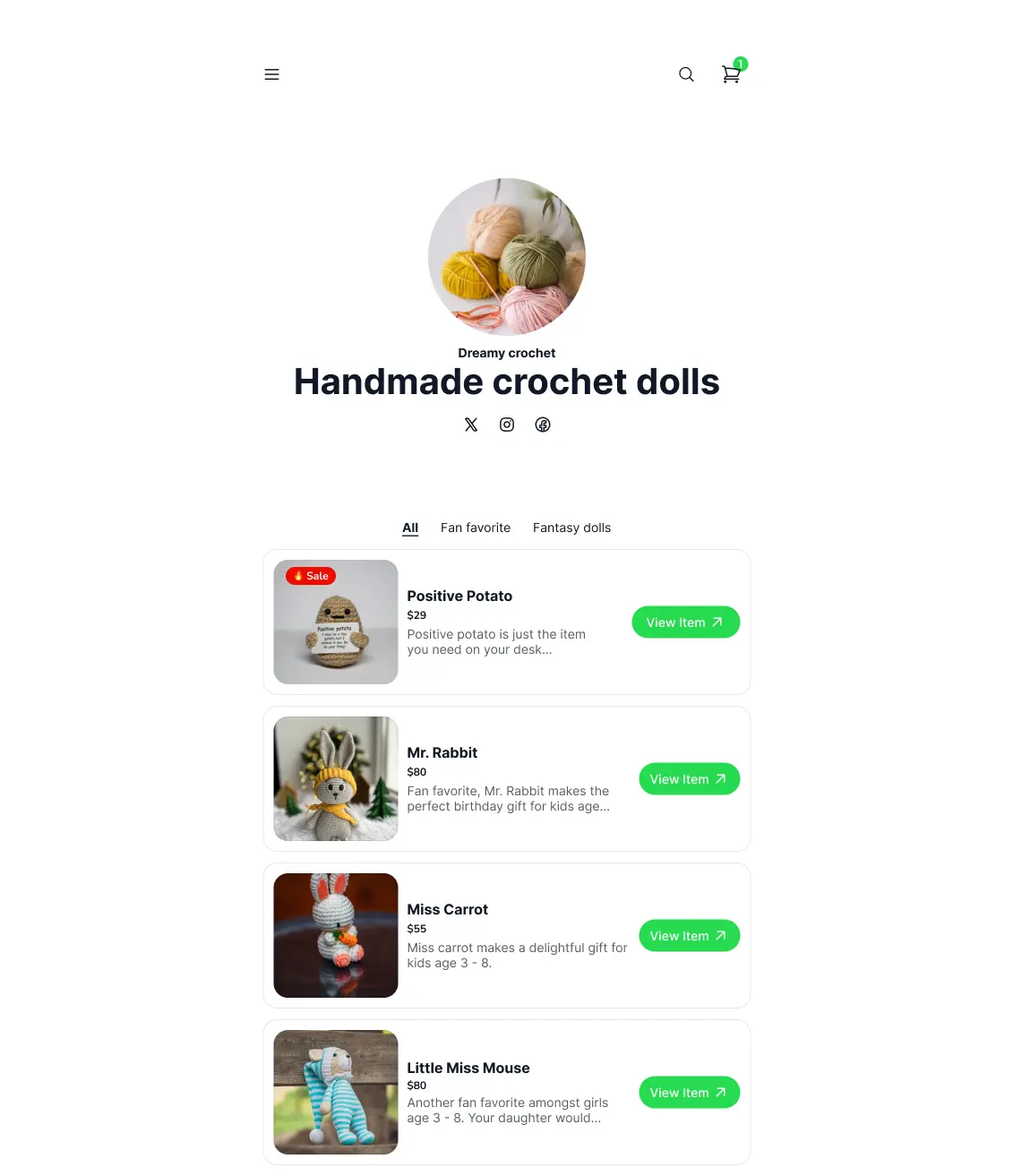 Linky Template - Connected social design